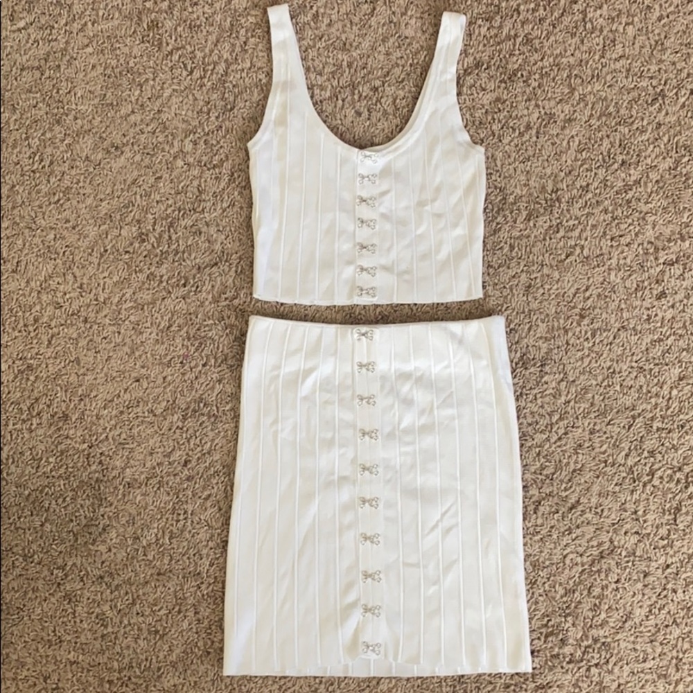 Two piece forever 21 top and skirt